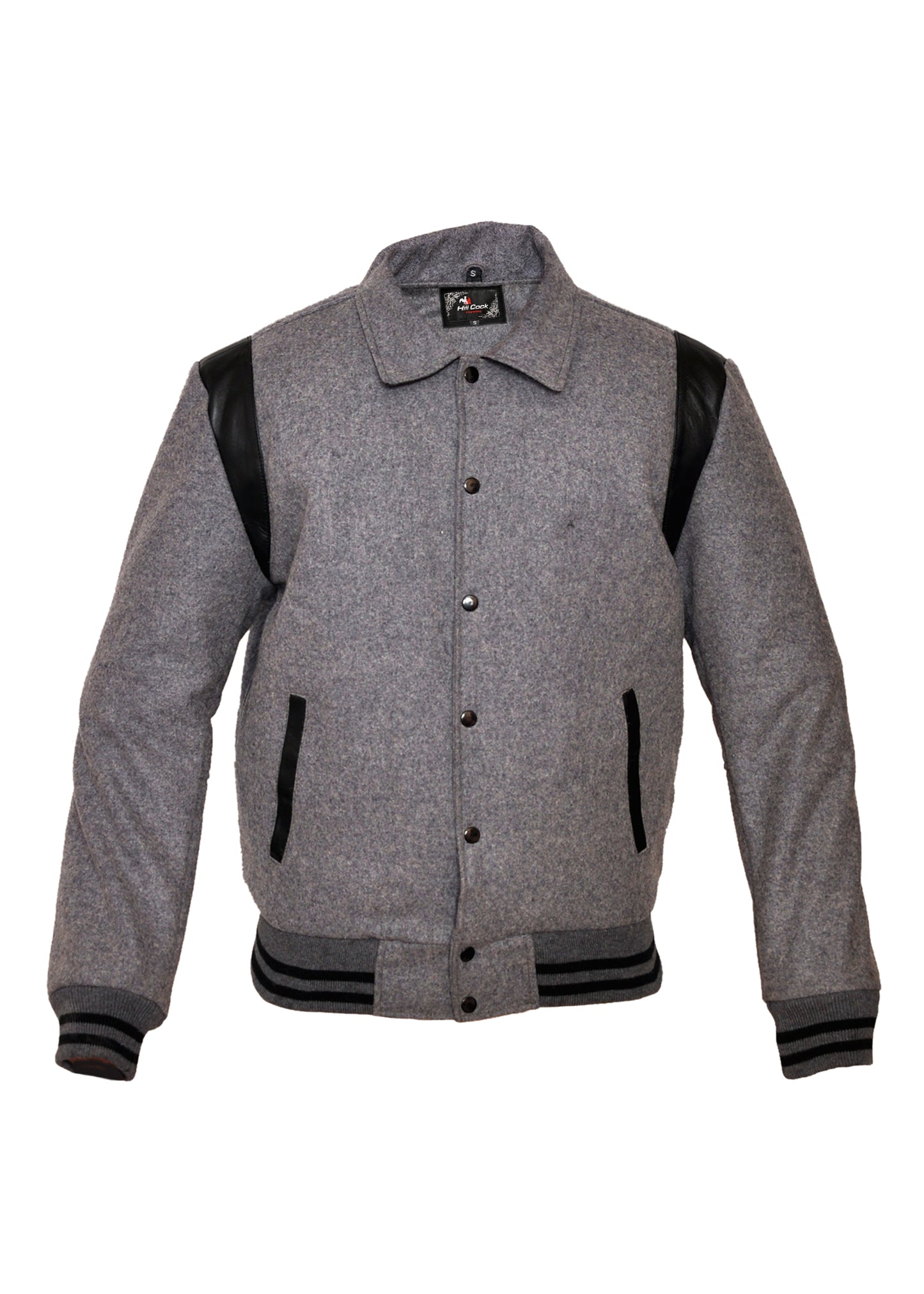 Shades of Cool Grey Varsity Wonders Jackets For Unisex | Go Performance