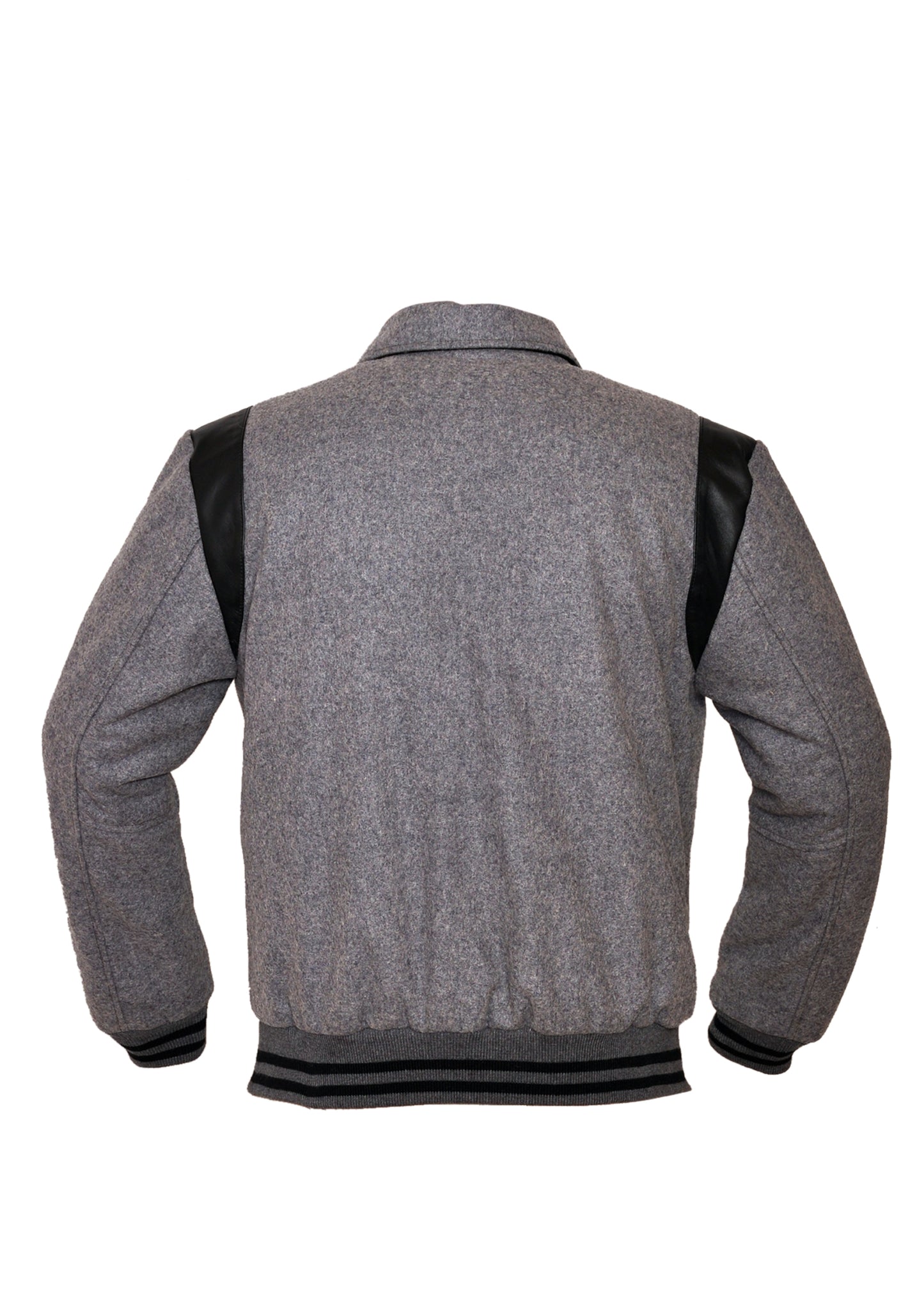 Shades of Cool Grey Varsity Wonders Jackets For Unisex | Go Performance